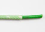 Opletený kabel 2,5 mm, zelený/sv.zekený-krémový