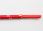 Opletený kabel 2,5 mm, červený/červeno-žlutý