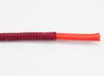 Opletený kabel 2,5 mm, červený/vínový