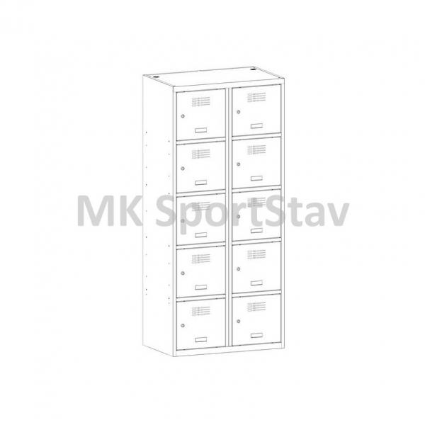 Šatňová skrinka SUS 425 W
