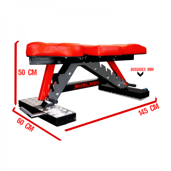 Nastaviteľná lavica PL9 Kelton GYM EQUIPMENT