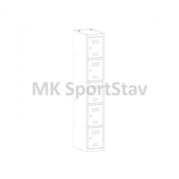 Šatňová skrinka SUS 315 W
