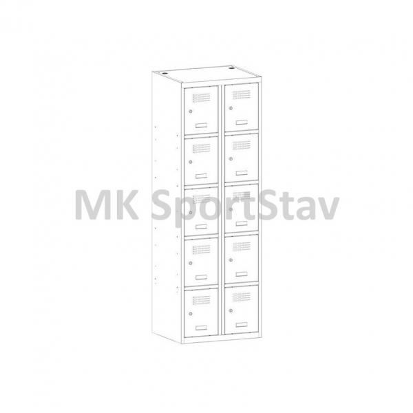Šatňová skrinka SUS 325 W