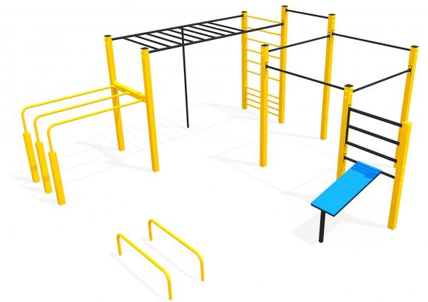 Workoutová zostava FlowParks Standard M
