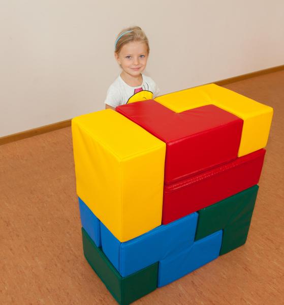 3D stavebnice 8 dílná 80x80x40 cm 