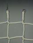 sieť na šplhanie z PA stáčaného lana, oko 30 cm, PA 16 mm