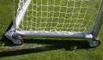 Hliníková fotbalová branka rozměru 5,0 x 2,0 m - přenosná