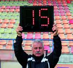 Futbalová striedacia tabuľa MOSKSPORT H1 jednostranná