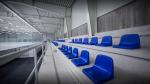 Gumená dlažba na hokejové štadióny GELSPORT ICE s rozmerom 2000x1000x8 mm