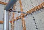 Hliníková fotbalová branka rozměru 5,0 x 2,0 m - přenosná