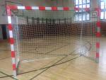 Hliníková házenkářska branka s rozměrem 3,0 x 2,0 m