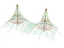 Lanová dvojpyramida PY-144K-10 (v.p. 1 m)
