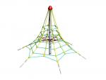Lanová pyramida  PY-625K-10 (v.p. 1 m, s 6-ti napínacími zámky)