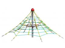 Lanová pyramida PY-620K-10 (v.p. 1 m, s 6-ti napínacími zámky)