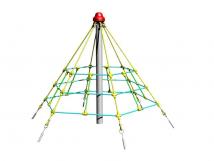 Lanová pyramida PY-621K-10 (v.p. 1 m, s 6-ti nap. zámky, bez pavouka)