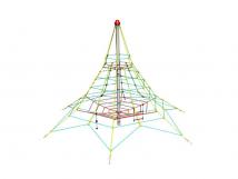 Lanová pyramida PY-640K-10 (v.p. 1 m, s 6-ti napínacími zámky)