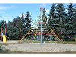 Lanová pyramida PY-845K-15 (v.p. 1,5 m, s 8-mi napínacími zámky)