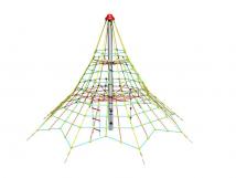 Lanová pyramida PY-845K-15 (v.p. 1,5 m, s 8-mi napínacími zámky)