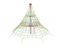 Lanová pyramida PY-850K-15 (v.p. 1,5 m, s 8-mi napínacími zámkami)