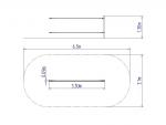 Modul laná na balancovanie LM-040K-10 - celokovový (v.p. 1 m)