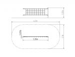 Modul síť LM-010K-10 - celokovová (v.p. 1 m)