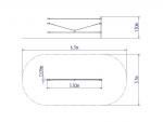 Modul véčko LM-060K-10 - celokovový (v.p. 1 m)