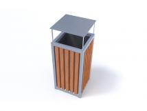 Odpadkový kôš so strieškou OK-010