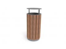 Odpadkový kôš so strieškou OK-020