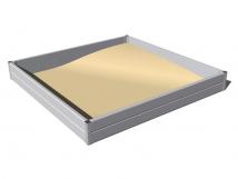 Pieskovisko 2x2 m PI-220K-10 - celokovové