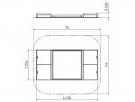 Pieskovisko s posuvným krytom 3x3 m PK-330D-10