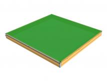 Plachta na zakrytie pieskoviska 3x3 m PZ-330