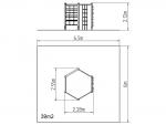 Šplhacia zostava SS-603K-20 - celokovová