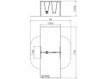 Reťazová dvojhojdačka RH202D-15 (v.p. 1,5 m)