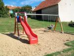 Reťazová dvojhojdačka so šmýkačkou RH-250D-15 (v.p. 1,5 m)