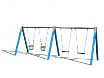 Řetězová čtyřhoupačka RH-402K-15 - celokovová (v.p. 1,5 m)