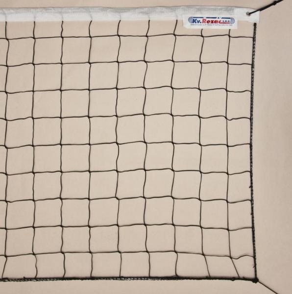Volejbalová síť BASIC BLACK, PP 2mm, 1x9,5m