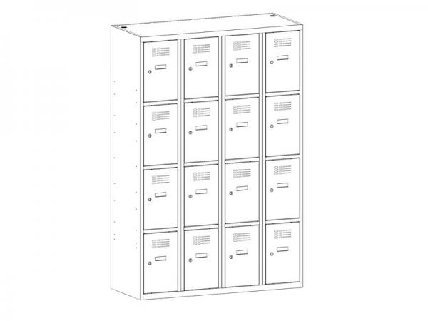 Šatňová skrinka SUS 344 W