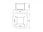 Zatienenie pieskoviska 2x2 m ZP-220
