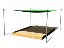 Zatienenie pieskoviska 4x3 m ZP-430