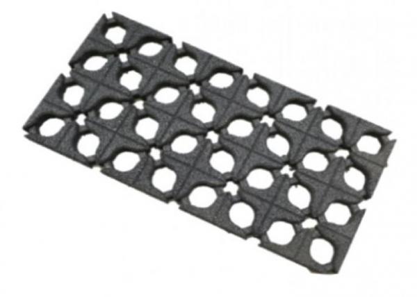 Gumový zatrávňovač GRASSIND 500x1000x45 mm - čierny