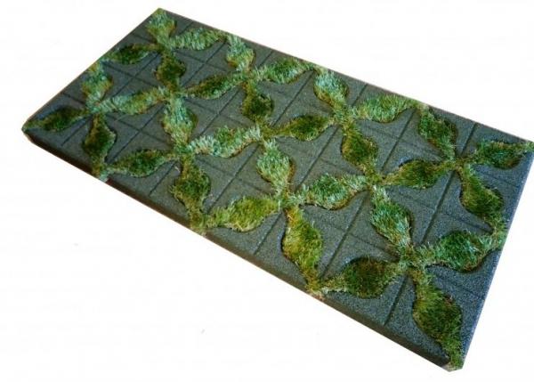 Gumový zatrávňovač GRASSIND 500x1000x45 mm - zelený